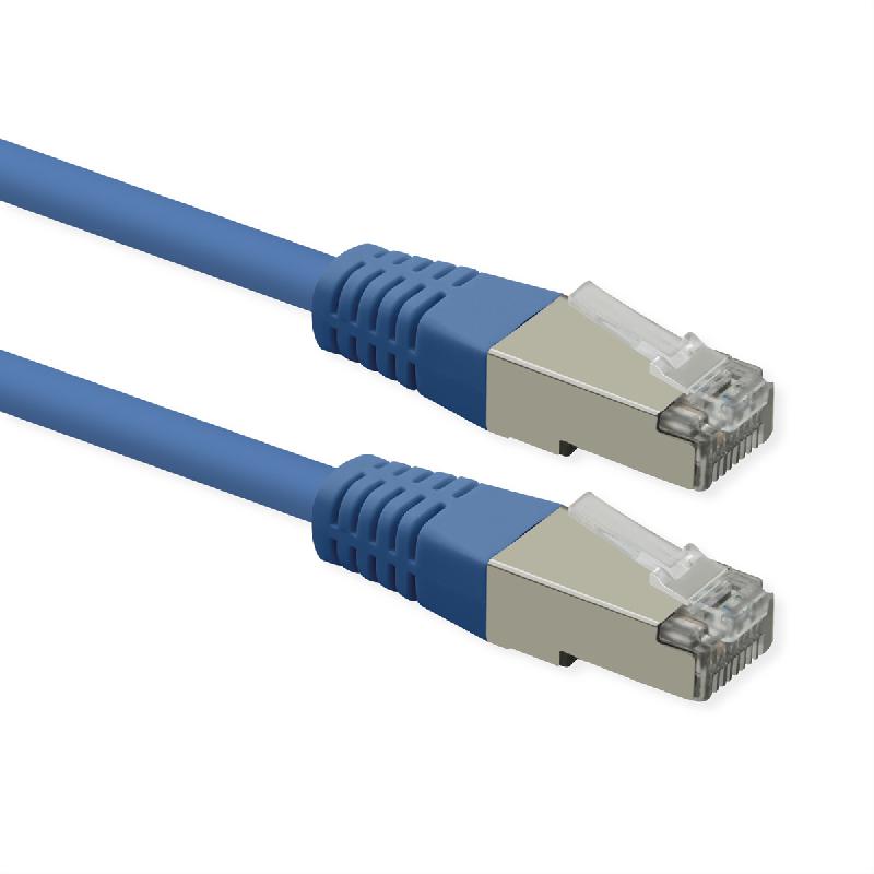 ROLINE Cordon Cat.6 (Classe E), PoE, S/FTP (PiMF) , bleu, 20 m_1