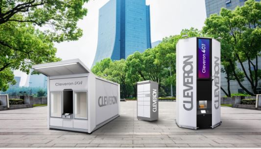 Cleveron 501 - Robot point de collecte en extérieur pour produits d'épicerie - rapide et pratique_1