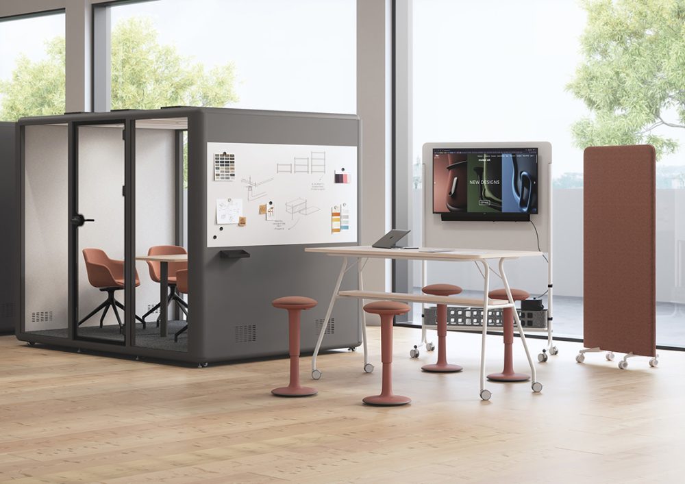 Cabine acoustique pour un environnement privé, spacieux et polyvalent -  Domus XL_1
