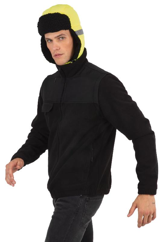 Casquette rembourrée avec rabats pour les oreilles - 100% polyamide - Réf: WKP121 - Marque WK_1
