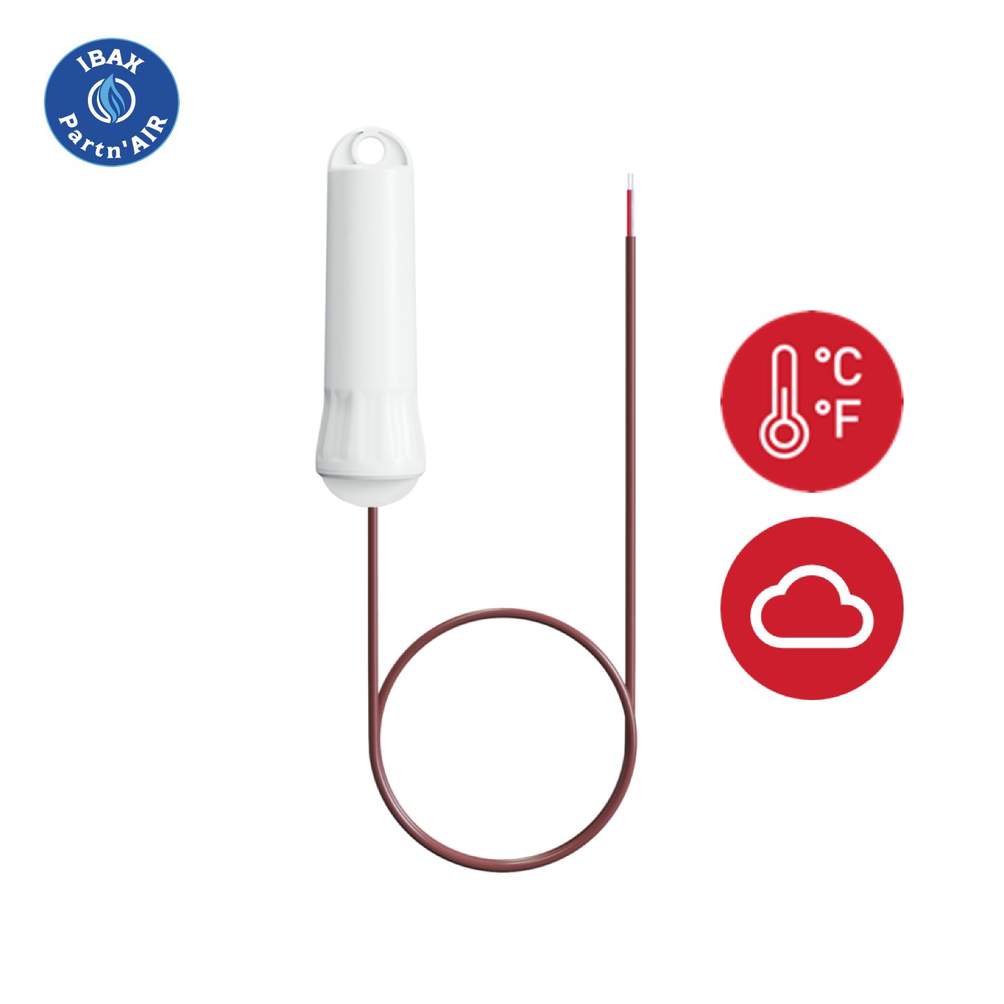 Émetteur transmetteur sans fil connecté PT100 / PT1000 - ARANET - Plage -200°C à 600°C, IP68, portée 3 km_1