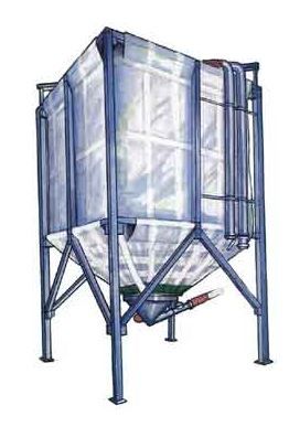 Silo trevira Agriflex - structure réglable en hauteur, fond vibrant et acier galvanisé_1