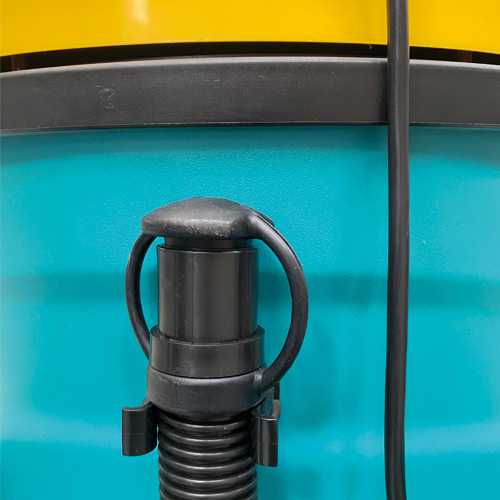 Aspirateur industriel V70E - Pour saletés fines, chargées, sèches, humides et liquides - Cuve basculante - Débit d'air 311 m3/h_1