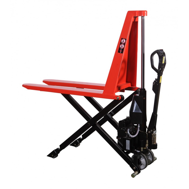 Transpalette haute levée électrique HB1056EN - capacité 1000 kg - élévation jusqu'à 800 mm_1