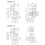 VSB 14 - Ventilateur centrifuge industriel Plastifer - Basse pression - 4.5 kg_1