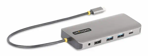 Adaptateur Multiport USB-C Triple Moniteur, Double HDMI et DisplayPort 4K 60Hz + 4K 30Hz, Adaptateur_1