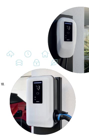 Borne de recharge avec prise socket pour voiture électrique -  Dazebox Home S_1