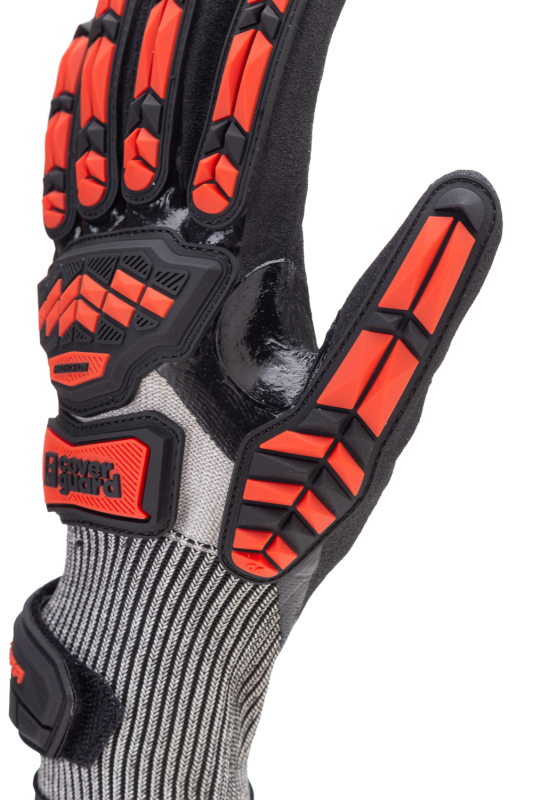 GANTS manutention ANTI COUPURES ANTI chocs IMPACT 200 rouge cut d (4443)_1