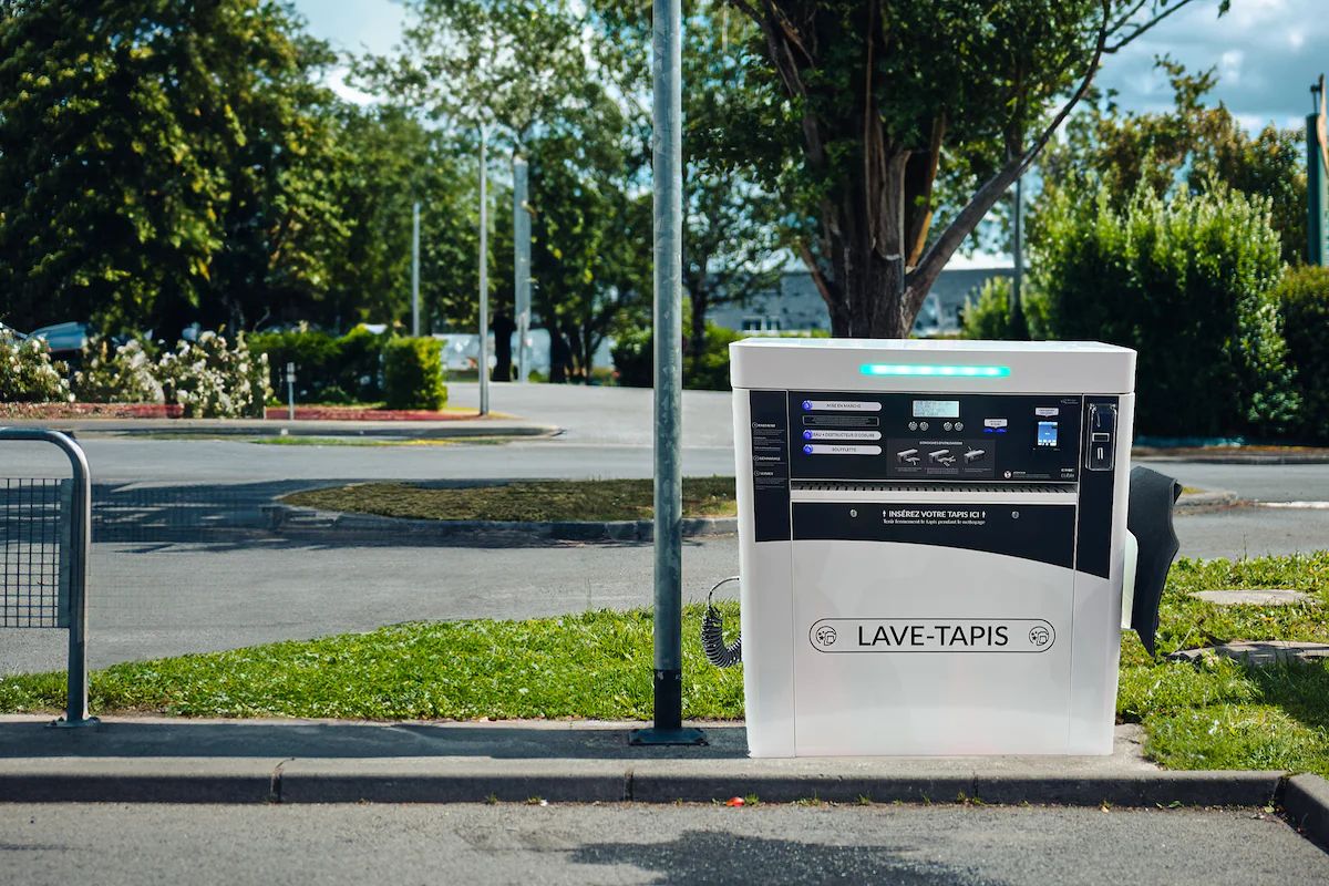 Lave-tapis Cubix pour station de lavage automobile professionnelle | Tout inox | Lavance-EMIC_1