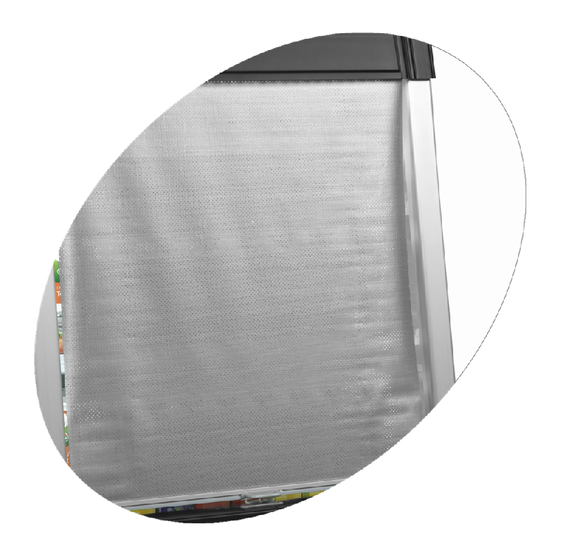 Vitrine murale réfrigérée ouverte basse Noir / +5 à +8 °C - 161 L | Tefcold - ODC60BLACK_1