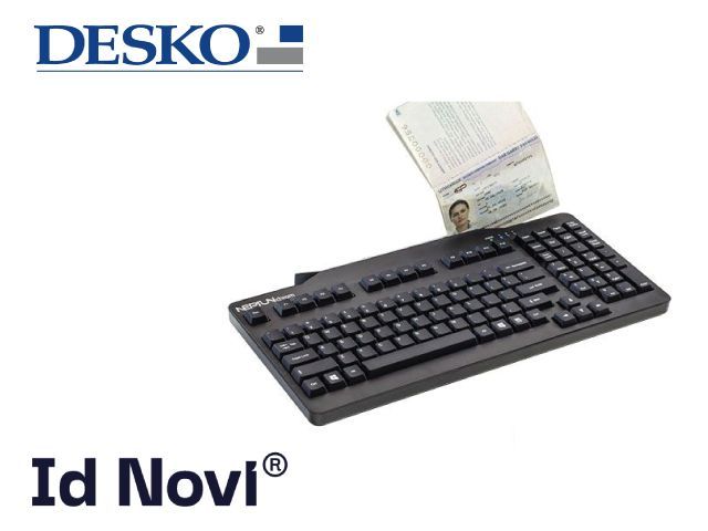 Lecteur de document d'identité desko - neptun chrom_0