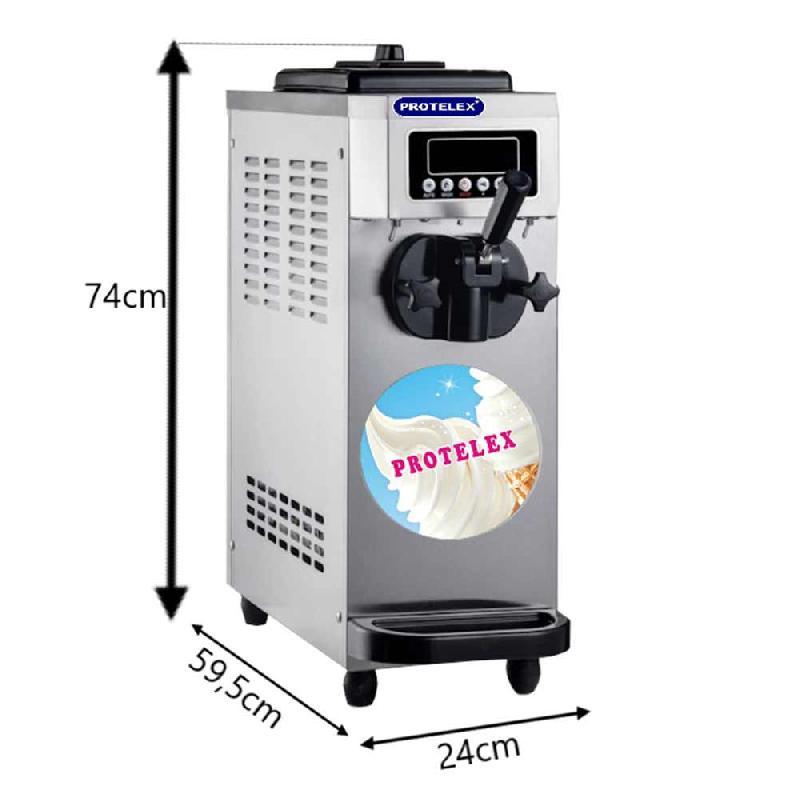 Machine à Glace Italienne  1 parfum 18 L/h - refroidissement à air - 1,5 kW_1