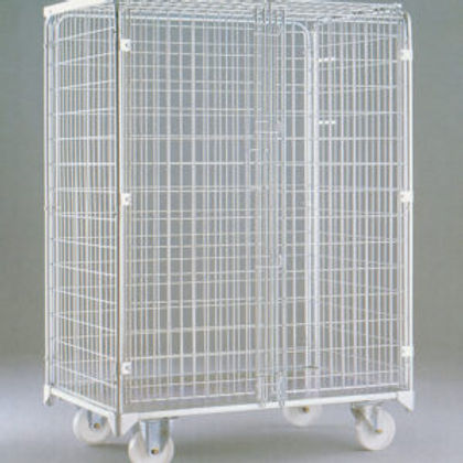 Roll-container standard - socle indéformable et renforcé - manutention sécurisée et optimisée_1