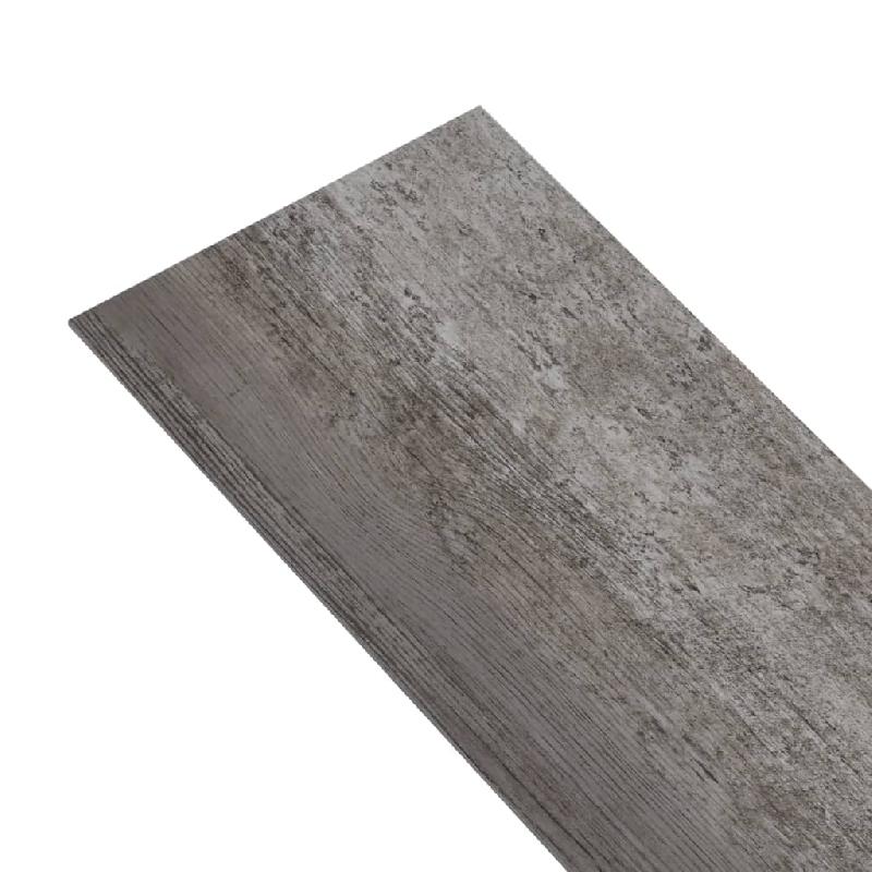 Vidaxl planches de plancher pvc 4,46 m² 3 mm autoadhésif bois rayé 146580_1