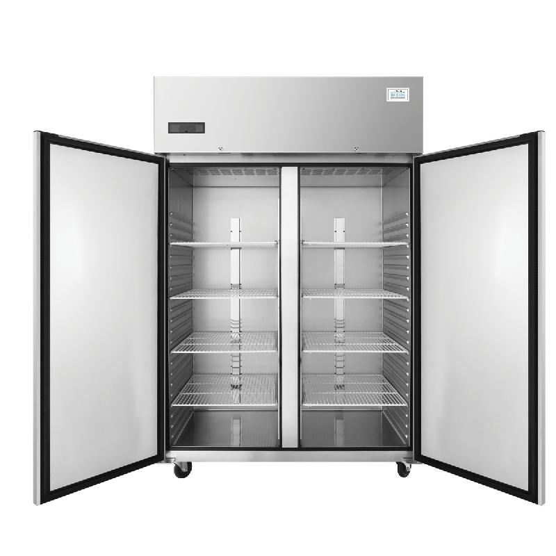 Armoire emboutie positive 2 portes GN2/1 AISI430 ICE80RSGR Atosa_1