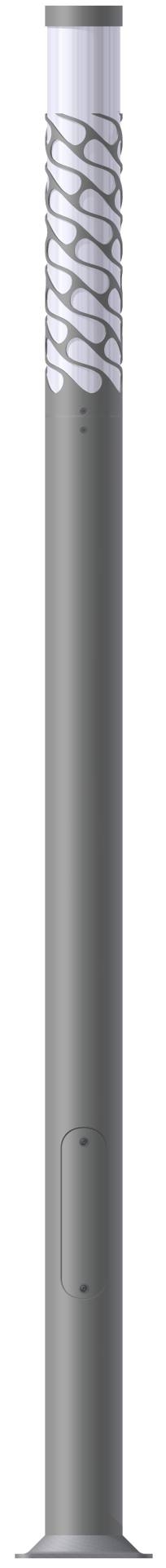 Colonne lumineuse d'éclairage public karin decor 3600 / led / 58 w / en aluminium anodisé / 3,6  m_1