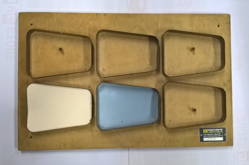 Découpeuse à rouleaux DR600 - machine semi-automatique robuste pour plastique, carton et cuir - fabrication française_1