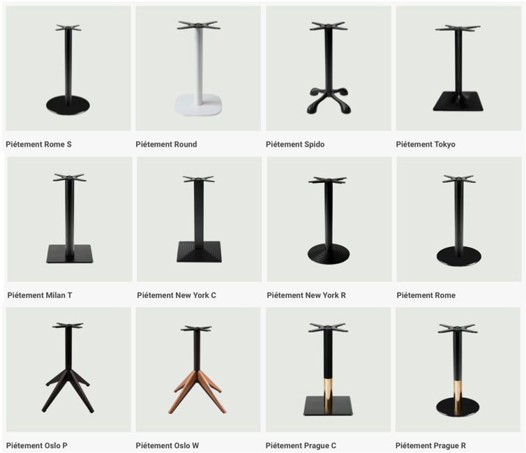 Plateaux et tables sur mesure - fabrication française - pour restaurants et espaces de travail_1