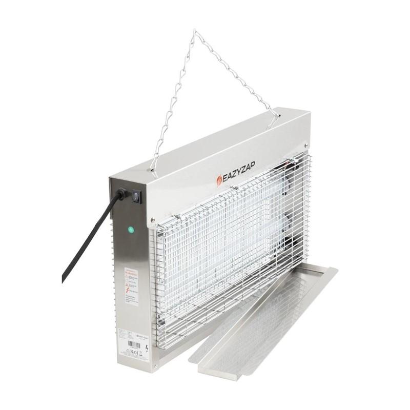 Désinsectiseur LED en inox brossé Eazyzap 14W_1