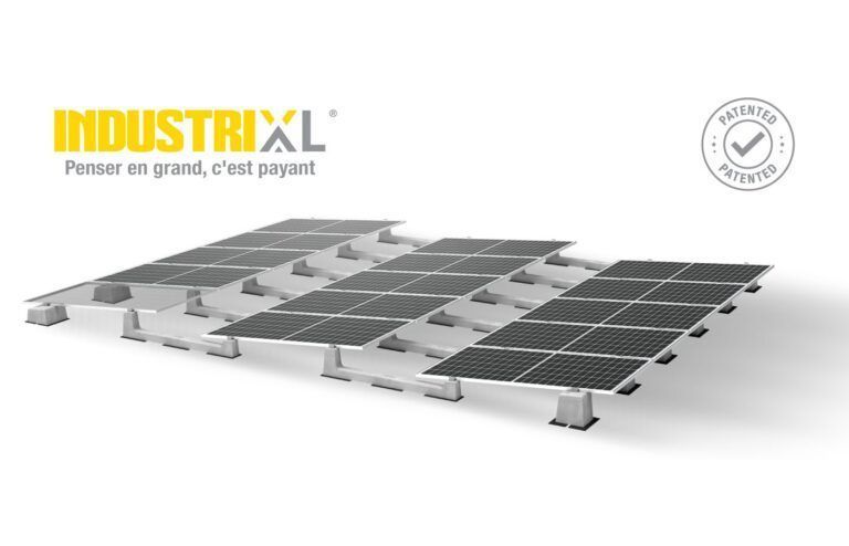 INDUSTRIAL XL_Système d'intégration grands panneaux photovoltaiques_auto-lesté_5°_1
