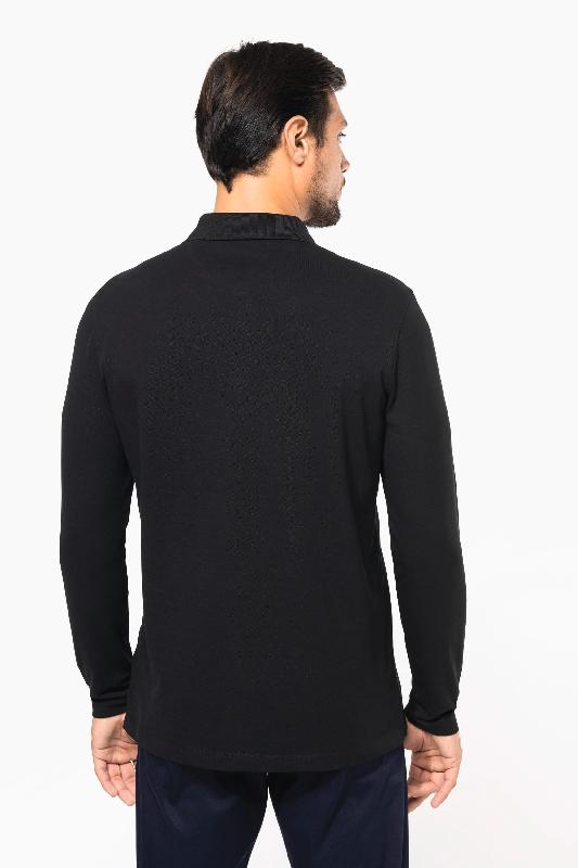 Polo Supima manches longues homme - Kariban Premium - Réf: PK202 - coton Supima de qualité supérieure_1