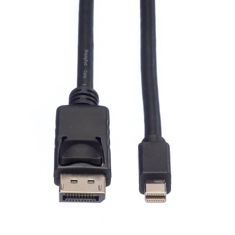 ROLINE Câble DisplayPort DP M - Mini DP M, noir, 1,5 m_1