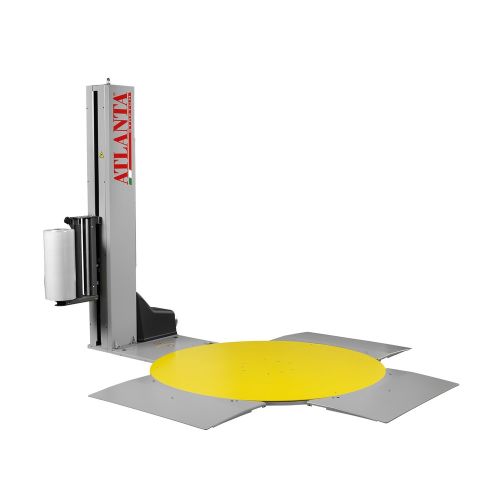 Synthesi TP FM - Banderoleuse à plateau tournant - Sylmod SARL - Dimensions : 800x1200 mm - Hauteur standard 2100 mm_1