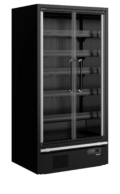Vitrine réfrigérée pour supermarché Galaxy+ GP10FGD Maxi Black L1018mm 48092 TEFCOLD_1