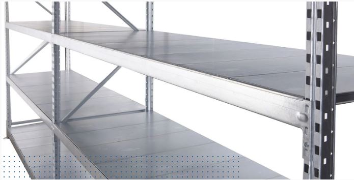 Rayonnage mi-lourd pour cartons, caisses et boîtes - 800 kg par niveau - Disponible en neuf, occasion ou location_1