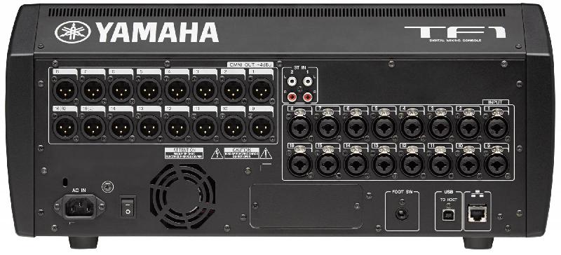 Yamaha TF1 - Console numérique compacte avec 40 canaux de mixage et carte extension Dante - CEC_1