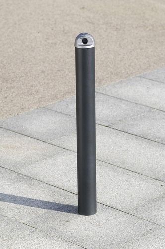 Borne cendrier d'extérieur en métal - contenance 2,33 litres - JAN-0062 - Husson International_1