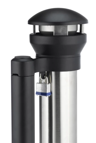 Cendrier sur pied Infinity Rubbermaid - Design robuste avec réservoir amovible pour 1.500 cigarettes_1