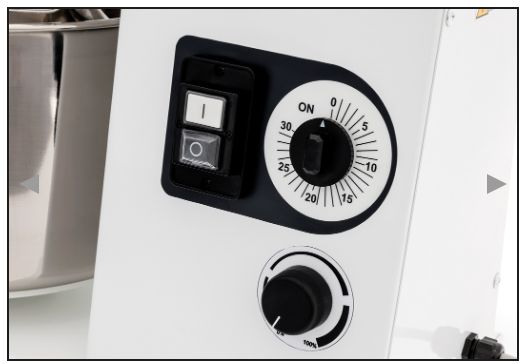 IRV 15 - Pétrin professionnel Prismafood - 12 kg, tête basculante et cuve amovible, variateur de vitesse_1