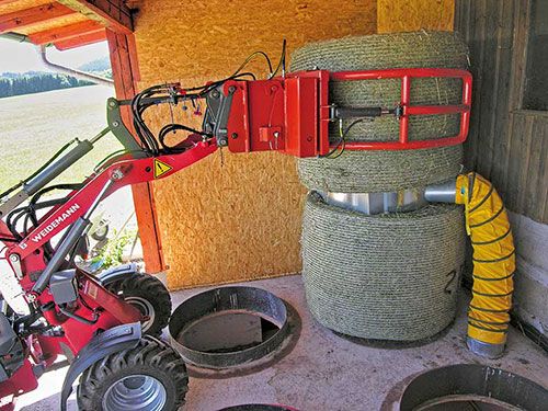 Séchoir professionnel Kombi-Flex avec flexibles pour un séchage optimisé