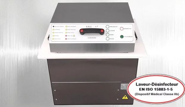 Laveur-Désinfecteur automatique à ultrasons industriel - SNC Digital 17-ED - Modèle encastrable vrac - Gamasonic_0