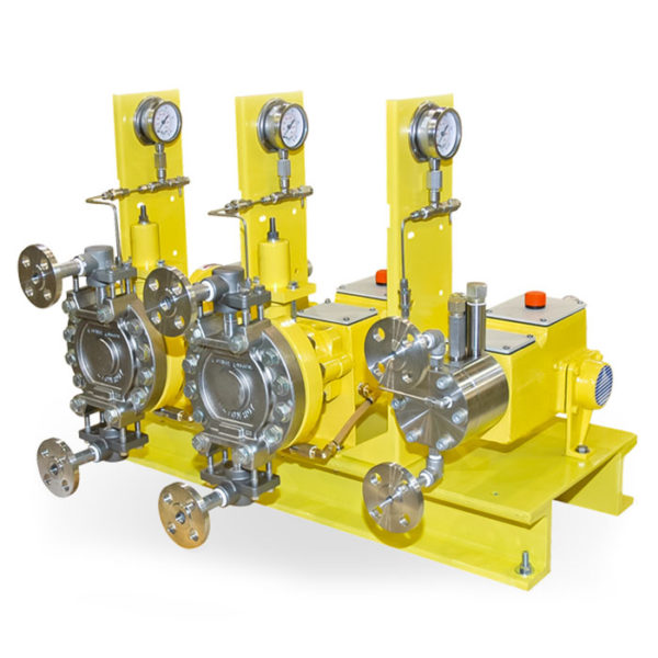 Pompe doseuse électromagnétique à membrane hydraulique - milroyal_1