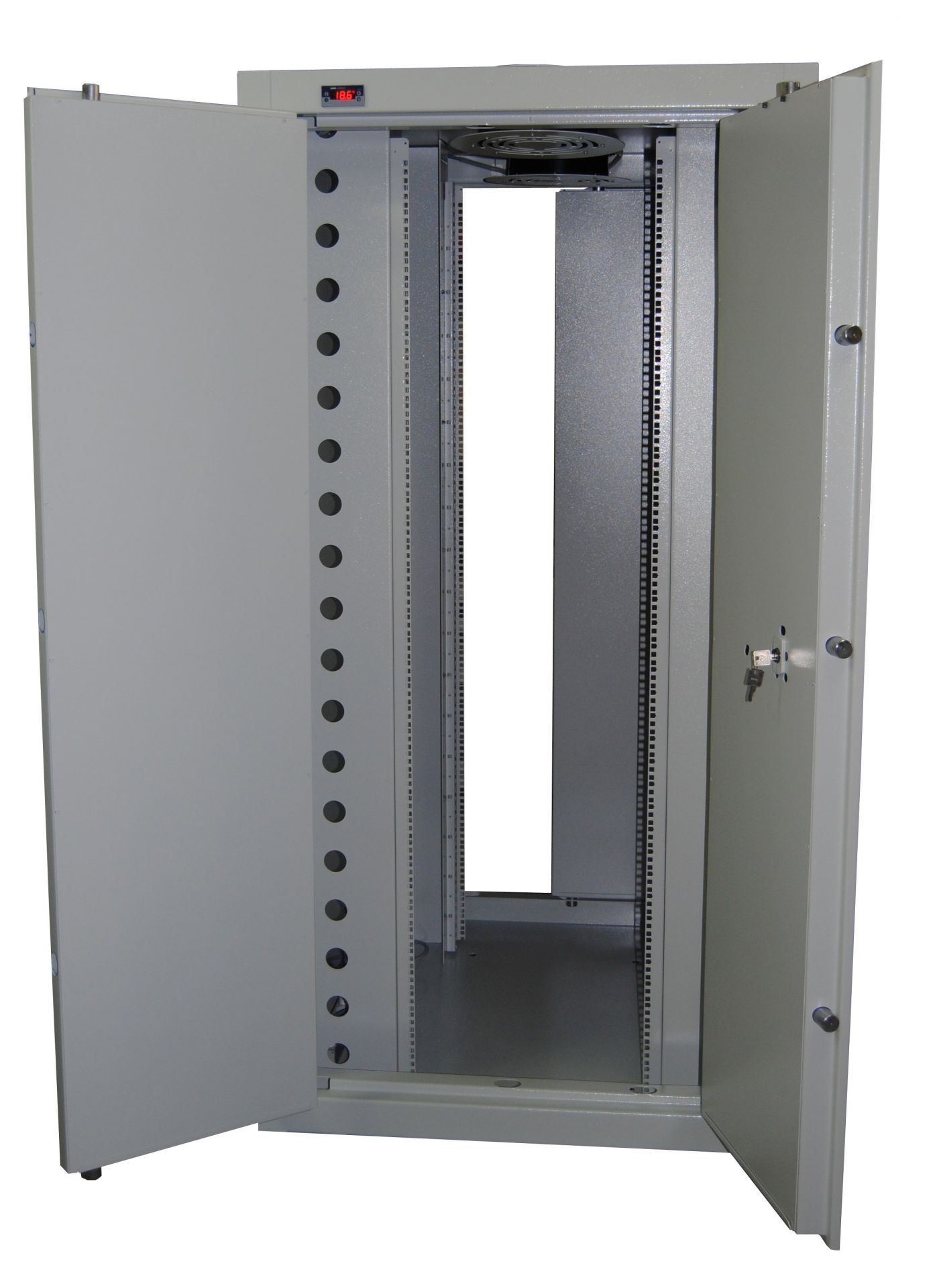 Armoires blindées ventilées pour serveurs NTIC - protection des serveurs sensibles - ventilation naturelle et par brassage_1