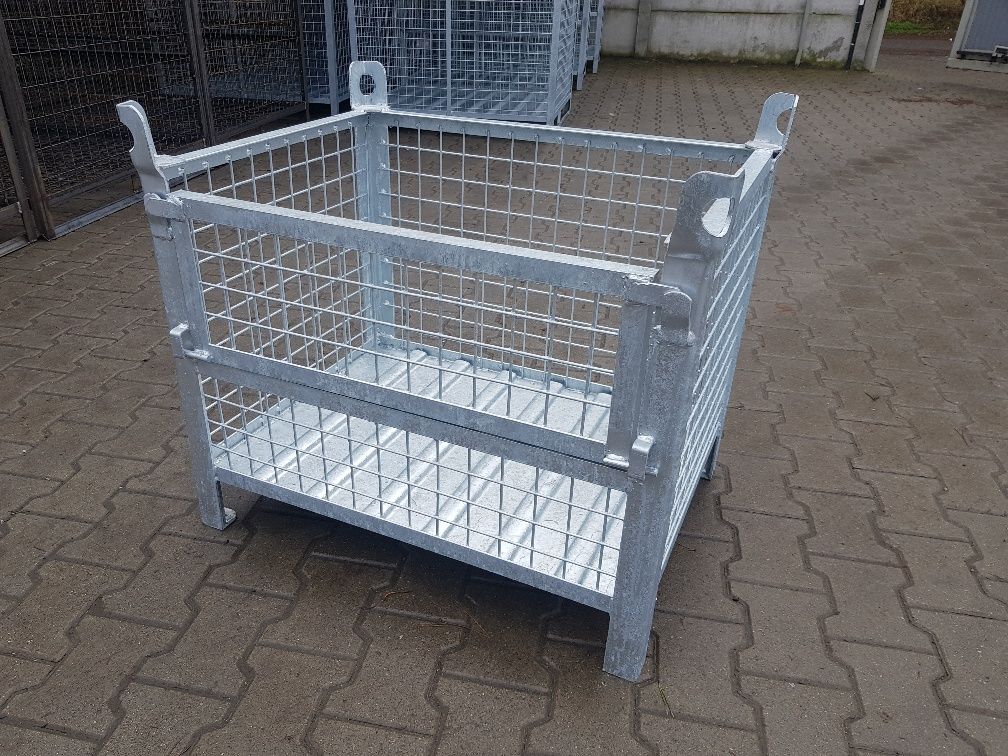 Caisse-palette métallique sur mesure - grillagée, tôle ou palette personnalisable_1