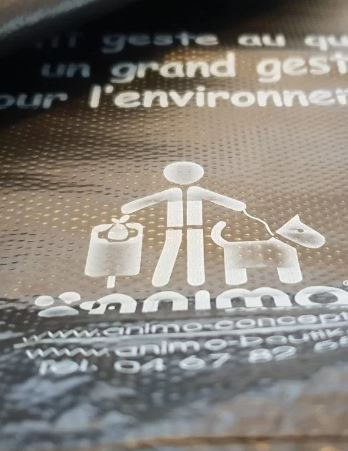 Sachets en liasse type sacs gants - 50% matière recyclée - Opacité 90% - 3 perçages carton - 50 liasses de 50 sachets_1