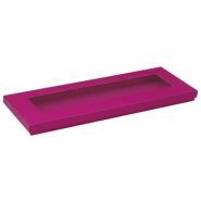BFCL1F - Emballages sur mesure AB Symetry - Boîte longue pelliculée avec trottoir - Dimensions intérieures : 135 x 95 x 27 mm_1