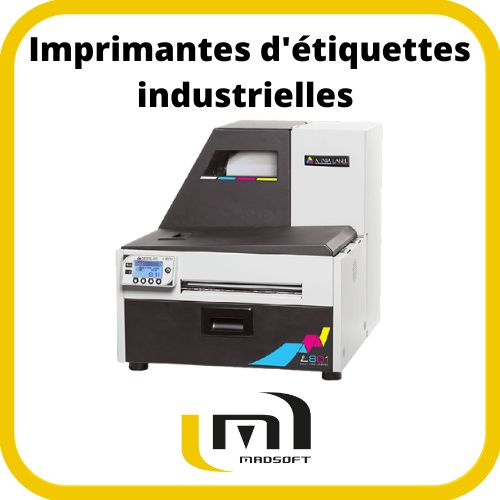 Imprimantes d'étiquettes industrielles - Étiqueteuses pour volumes importants et technologies avancées_1