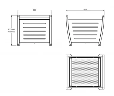 Jardinière Dabéma stratifié compact_1