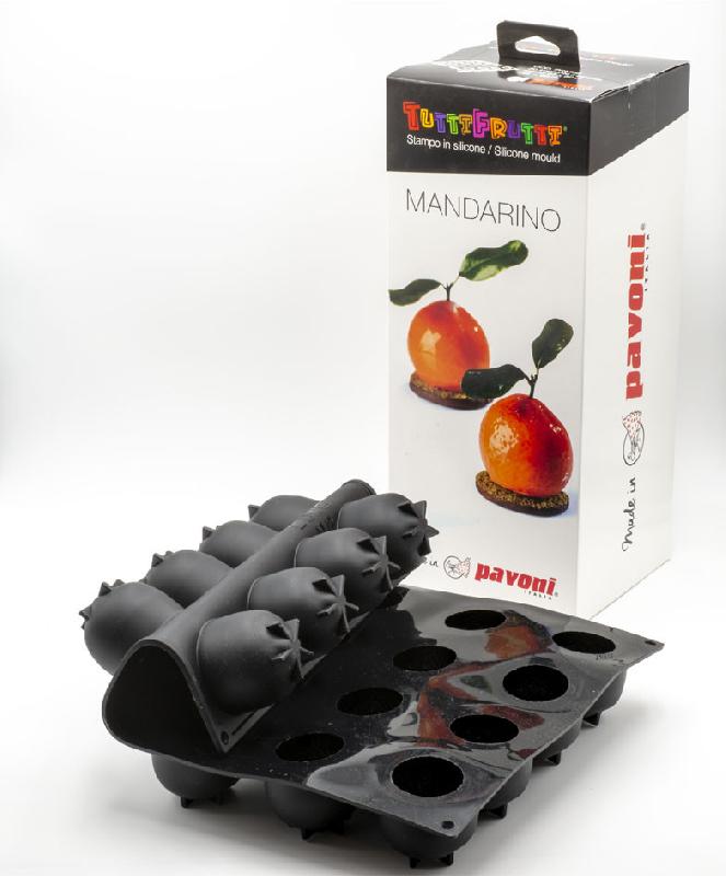 Mandarine  - Moule en silicone Tutti Frutti Pavoni Italia - 20 empreintes_1