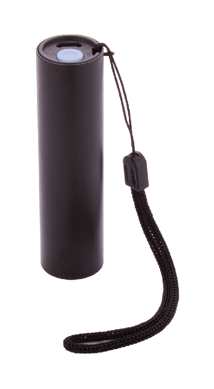 Lampe de poche rechargeable en aluminium - LED haute puissance - Batterie USB intégrée - Couleur noire_1