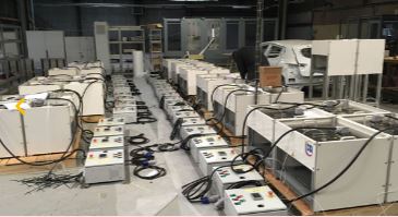 Panneaux IR pour préchauffage de plaques et pièces diverses en bord de lignes de production - CSI_1
