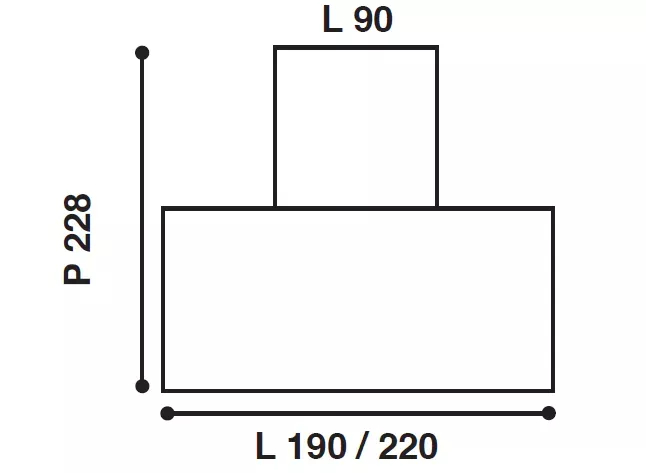 Bureau de Direction design italien avec retour frontal et voile de fond So Terra_1