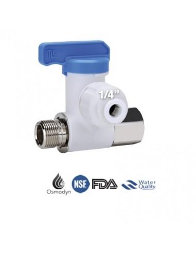 Connecteur rapide 3/8 by-pass à vanne - Quick Connect pour osmoseur_1