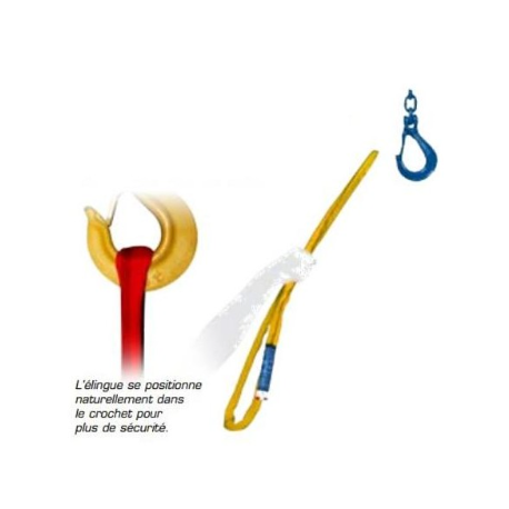 Elingue ronde avec diamètre réduit à CMU égale Référence COBRA_1