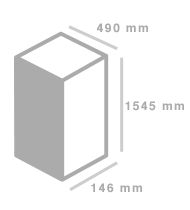 Présentoir de sol galbé en carton - Jade PLV - avec 4 étagères et impression quadri offset_1