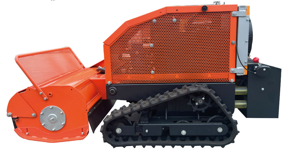 Robot debroussailleur à chenilles - Télécommandée à fléaux - Avec moteur Briggs et Stratton 627cc 23CV_1